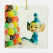 Belle the Pixie Elf Keramikornament (Rückseite)