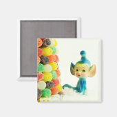 Belle the Pixie Elf Magnet (Vorderseite/Rückseite)
