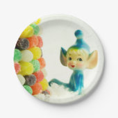Belle the Pixie Elf Pappteller (Vorderseite)