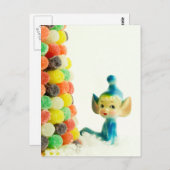 Belle the Pixie Elf Postkarte (Vorne/Hinten)