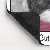 Belle The Shih Tzu Dog Mousepad (Ecke)