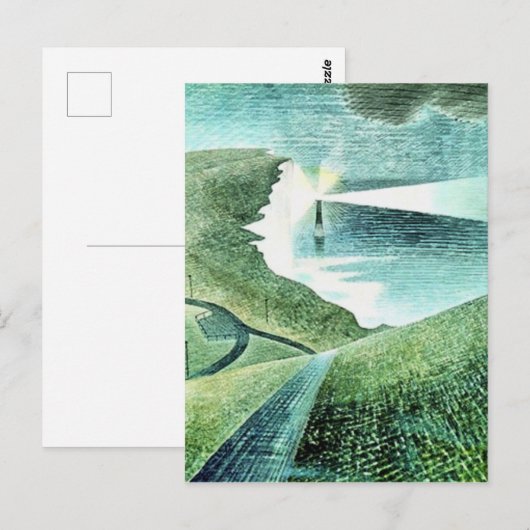 Belle Tout Lighthouse Beach Head Postkarte (Vorne/Hinten)