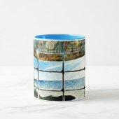 Belle Tout Lighthouse Beach Head Tasse (Zentrum)