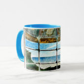 Belle Tout Lighthouse Beach Head Tasse (Vorderseite Links)