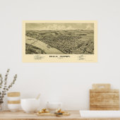Belle Vernon, PA Panoramic Map - 1902 Poster (Küche)