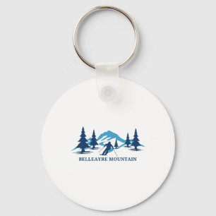 Belleayre Mountain New York Skigebiet Skifahren Sk Schlüsselanhänger