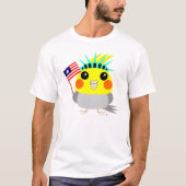 BelleBelle Cockatiel USA amerikanisch T-Shirt (Vorderseite)