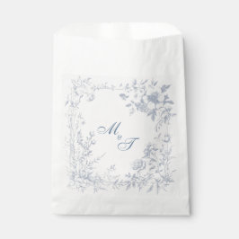 Bellefontaine – Französische Blaue Hochzeit Geschenktütchen