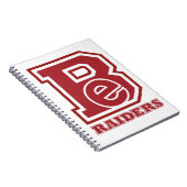 .Bellefonte Raiders Be Spiral Notebook Notizblock (Rechte Seite)