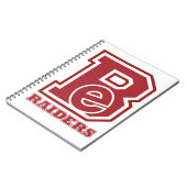 .Bellefonte Raiders Be Spiral Notebook Notizblock (Linke Seite)