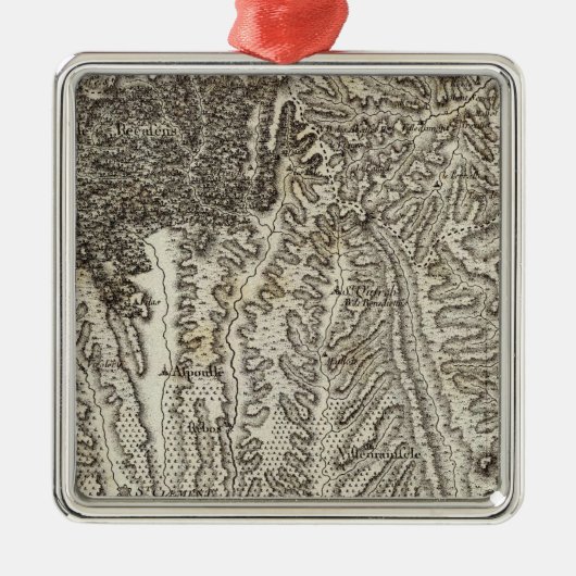 Bellegarde Ornament Aus Metall (Vorne)