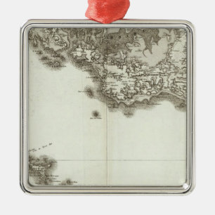 BelleIsle Ornament Aus Metall