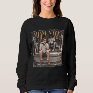 Bellelement Vintage 90er Mama Vibes Thug Life Mama Sweatshirt