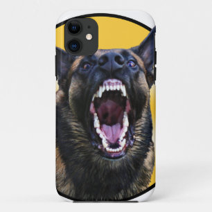 Bellender Belgier Malinois "Maligator " iPhone 11 Hülle