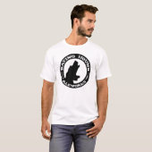 Bellender der Jagdhund-T - Shirt der Männer (Vorne ganz)