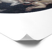 Bellerophon auf Pegasus Poster (Ecke)