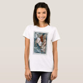 Bellerophon auf Pegasus T-Shirt (Vorne ganz)