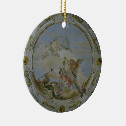 Bellerophon, das Pegasus, c.1746-47 (Fresko, Keramikornament (Rechts)