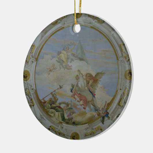 Bellerophon, das Pegasus, c.1746-47 (Fresko, Keramikornament (Links)