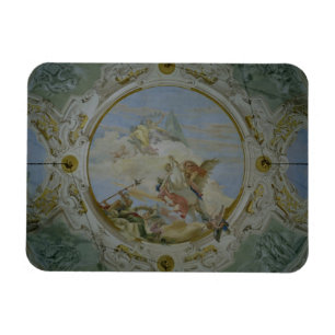 Bellerophon, das Pegasus, c.1746-47 (Fresko, Magnet