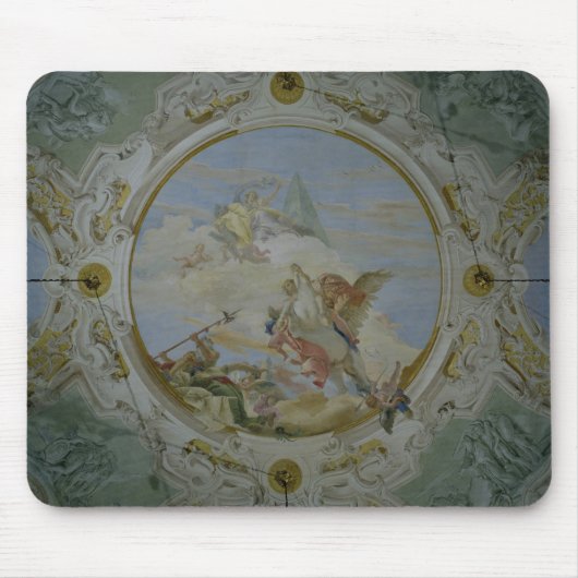 Bellerophon, das Pegasus, c.1746-47 (Fresko, Mousepad (Vorne)
