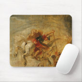 Bellerophon, das Pegasus kämpft die Chimären Mousepad (Mit Mouse)