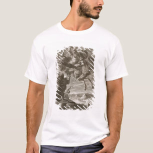 Bellerophon kämpft die Chimären, 1731 (Stich) T-Shirt