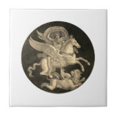 Bellerophon on Pegasus Fliese (Vorderseite)