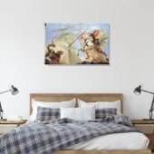 Bellerophon, Pegasus reitend, Chimera spielen, Leinwanddruck (Insitu (Schlafzimmer))