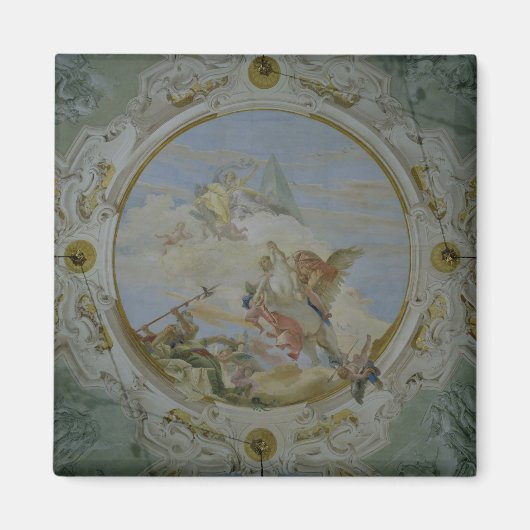 Bellerophon Riding Pegasus, c.1746-47 (fresco) Magnet (Vorne)