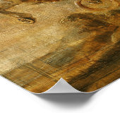 Bellerophon Riding Pegasus Kampf gegen die Chimera Poster (Ecke)