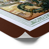 Bellerophon spielt Chimera Poster (Ecke)