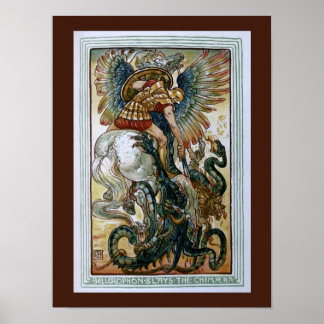 Bellerophon spielt Chimera Poster