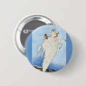 Bellerophon und Pegasus Button (Vorne & Hinten)