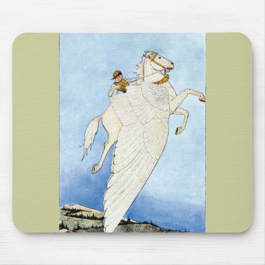 Bellerophon und Pegasus Mousepad (Vorne)