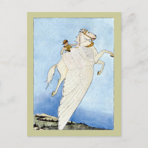 Bellerophon und Pegasus Postkarte