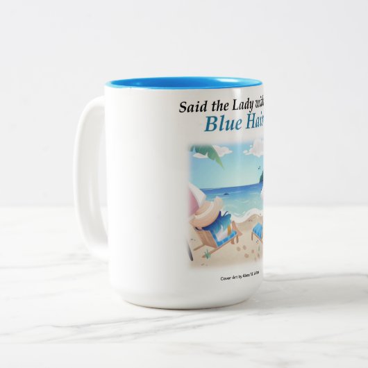 Belle's Coffee Tasse (Vorderseite Links)