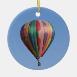 BelleStar Hot Air Ballon Weihnachten Keramik Ornament