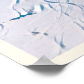 Bellevaux Hirmentaz Skistation Poster (Ecke)