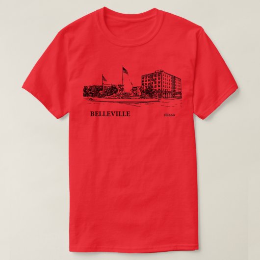 Belleville Illinois TShirt 3 (Design vorne)