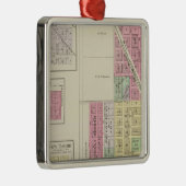 Belleville, Talmage, Harbine, Elgo, Kansas Ornament Aus Metall (Rechts)