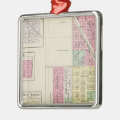 Belleville, Talmage, Harbine, Elgo, Kansas Ornament Aus Metall (Links)