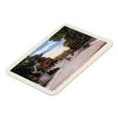 Bellevue Ave., Newport RI Vintag Magnet (Linke Seite)