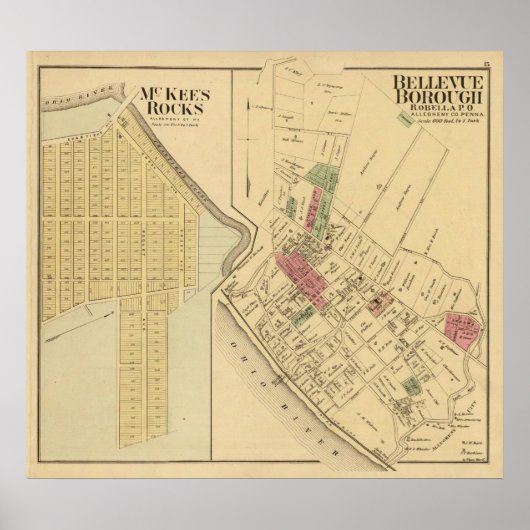 Bellevue Borough Poster (Vorne)