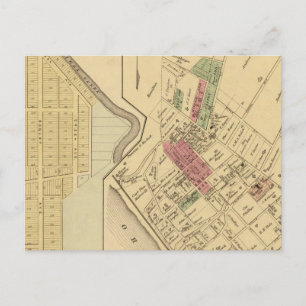 Bellevue Borough Postkarte