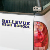 Bellevue Highschool Autoaufkleber (Auf Lkw)