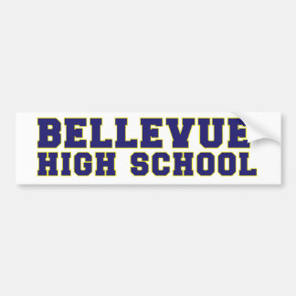 Bellevue Highschool Autoaufkleber