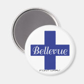 Bellevue Magnet (Vorderseite/Rückseite)