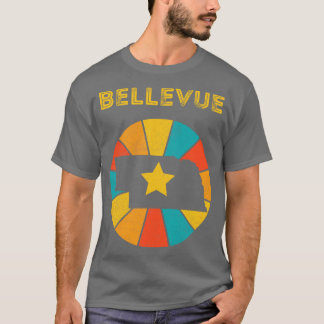 Bellevue Nebraska Vintag Störendes Souvenir 1 T-Shirt