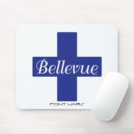 Bellevue, Schriftart Wars Mousepad (Mit Mouse)